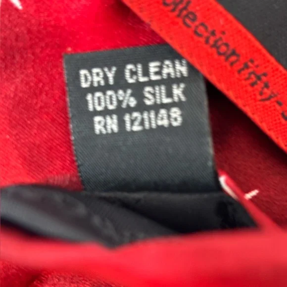 J. Garcia Big Finish Collection Fifty-Six VTG Novelty Christmas Silk Tie 59x3.5 - Picture 7 of 9